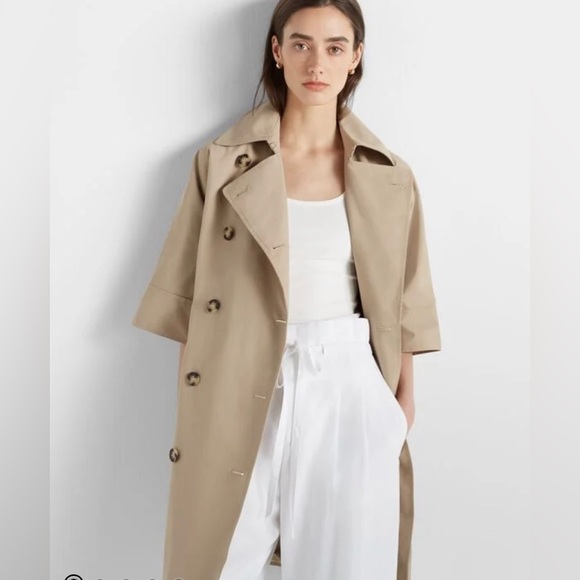 Club Monaco NWOT Reissue Trench Coat - Picture 2 of 9